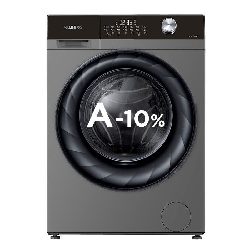 Lave-Linge Hublot 10 Kg Valberg Wf 1014 A-10 T180C