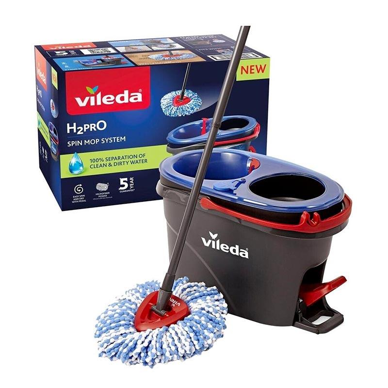 Kit De Nettoyage Vileda H2 Pro Spin Mop