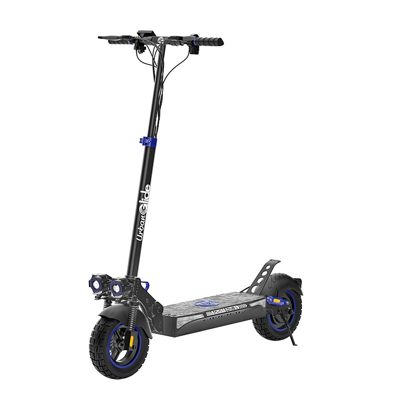 Trottinette Electrique Urbanglide Ecross One Bleue