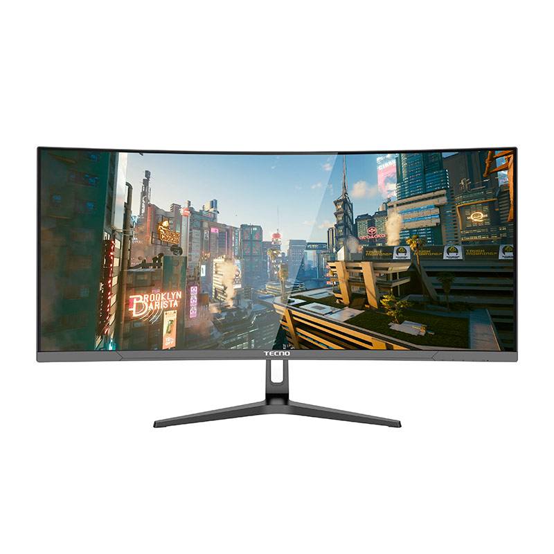 Ecran PC Gamer Incurve 34" Tecno Axs34Mk1 1Ms/ 180Hz/Ajustable/Uwqhd