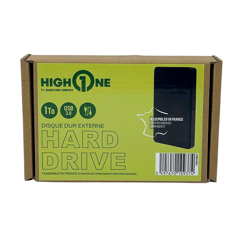 Disque Dur High One 1To Usb 3.0 Recond A+