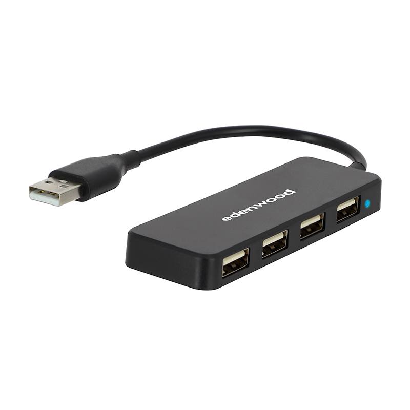 Hub Usb a 4 Ports Edenwood Usb 20 a Haute Vitesse 480 Mbps