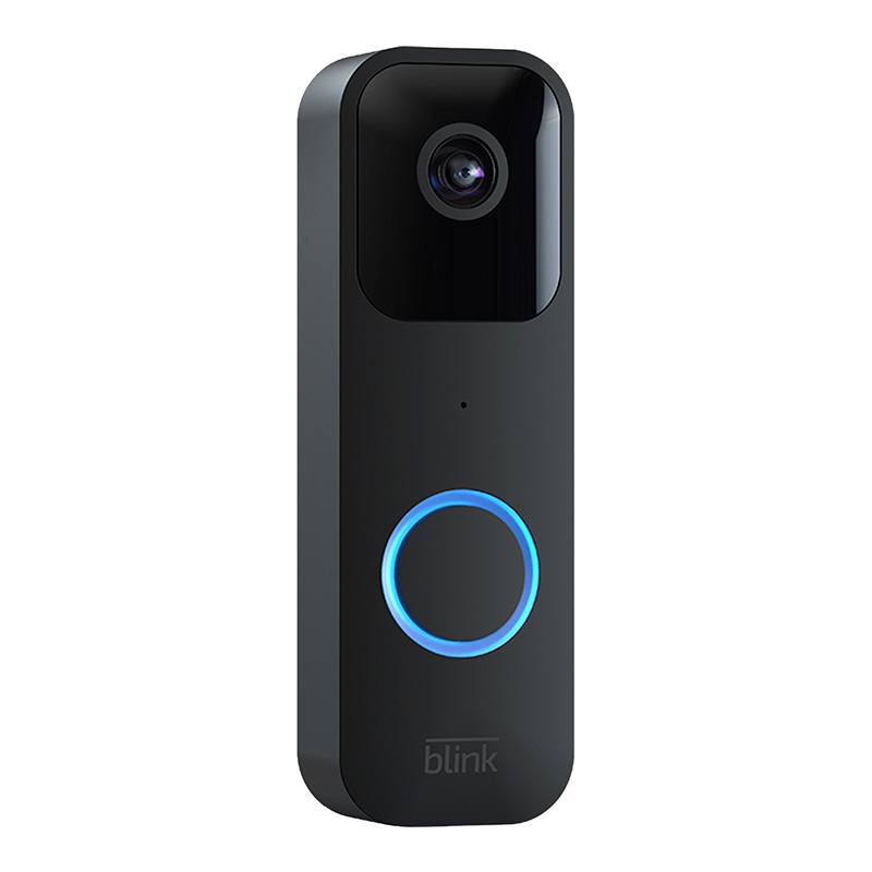 Sonnette connectée WiFi BLINK vidéo doorbell FHD noire