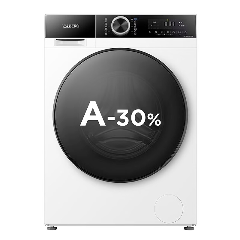 Lave-Linge Hublot 10 Kg Valberg Wf 1014 A-30 F W180C