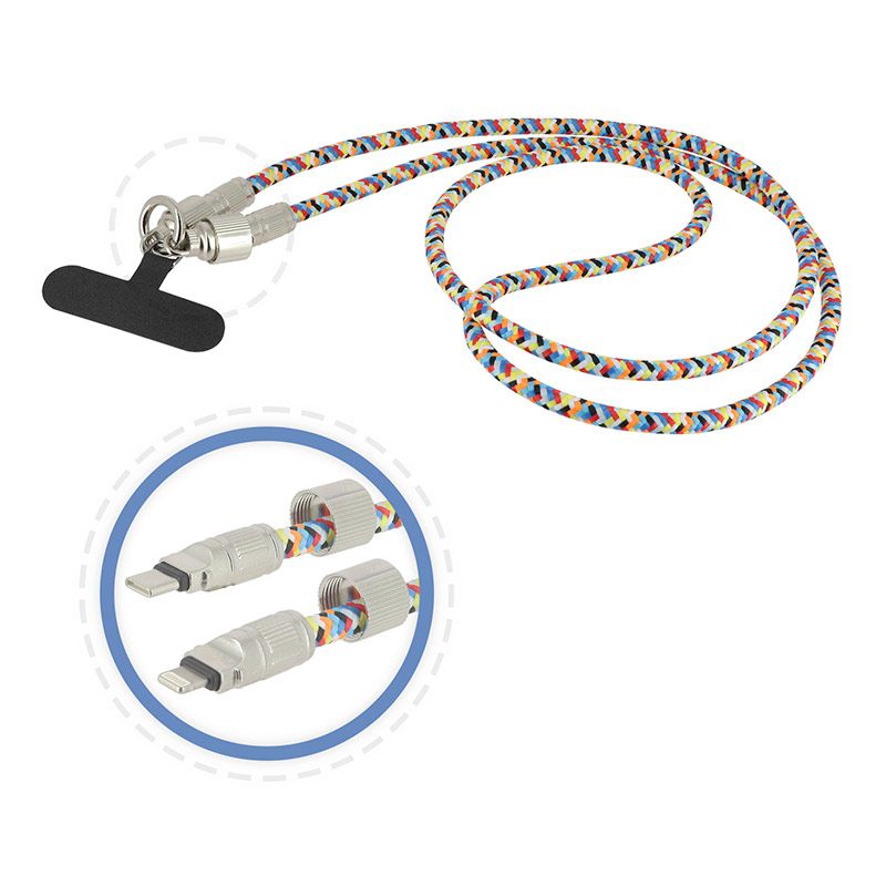 SEDEA Cordon + Cable De Charge Usb C Lightning 1m20
