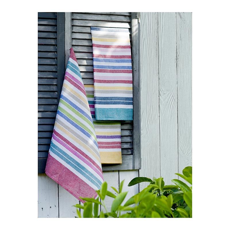 Lot De 3 Torchons Cuisine 50 X 70 Cm