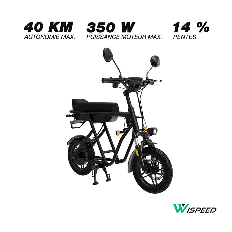 Draisienne Wispeed Wimob Noire