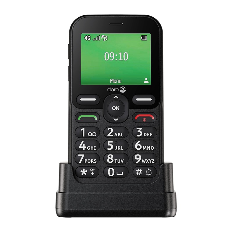 Mobile Senior Doro Leva E10s 4g Noir Bon état -  reconditionné disponible sur Electro Depot