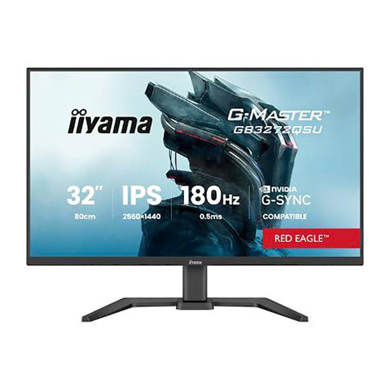 Ecran PC Gamer 32" Iiyama G-Master Gb32272Qsu-B1-Qhd-180Hz/0,5Ms