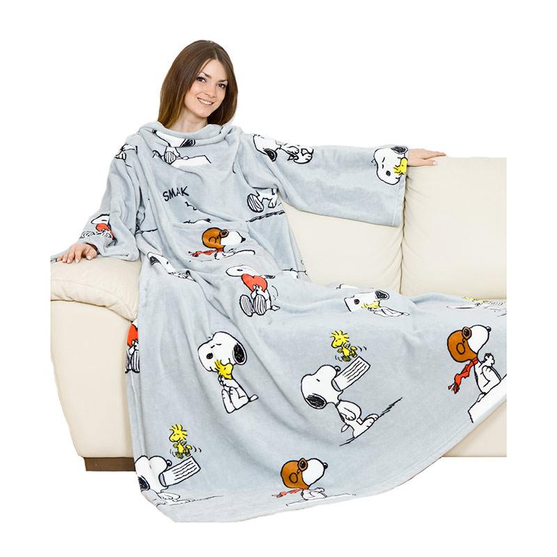 Plaid Kanguru Snoopy 140X180 Cm