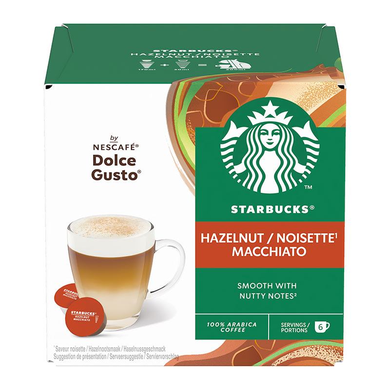Starbucks Capsules Starbucks® By Nescafe® Dolce Gusto® Noisette Machiatto X 12