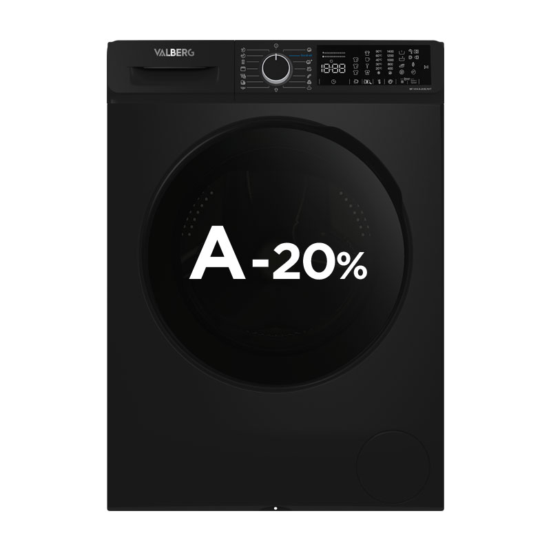 Lave-linge Hublot 10 Kg Valberg Wf 1014 A-20 Bl701t  -  reconditionné disponible sur Electro Depot