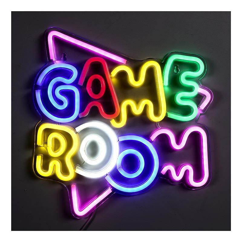 Neon Mural Cmp Game Room