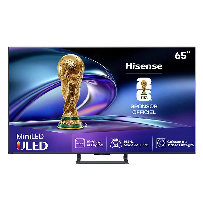 TV Miniled 65" Hisense 65E8Q 144Hz