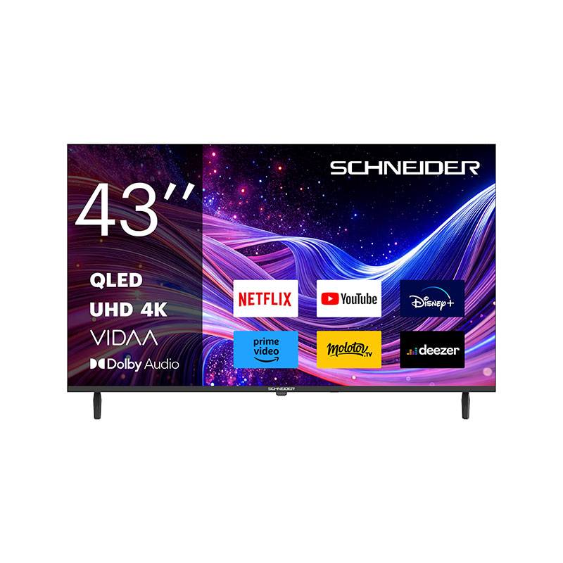 TV QLED 43" Schneider 43A1