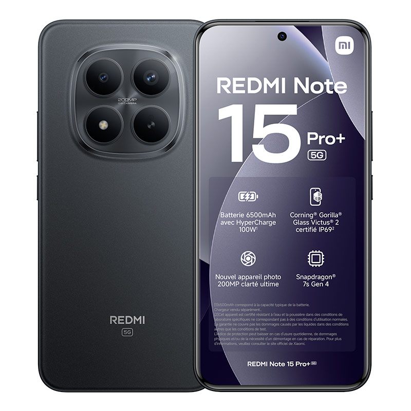 Smartphone Xiaomi Redmi Note 15 Pro 5g 256go