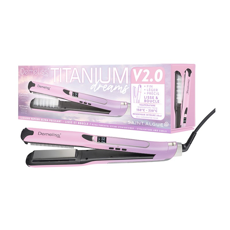 Lisseur Vapeur Saint Algue Titanium 2.0 Dreams Edition