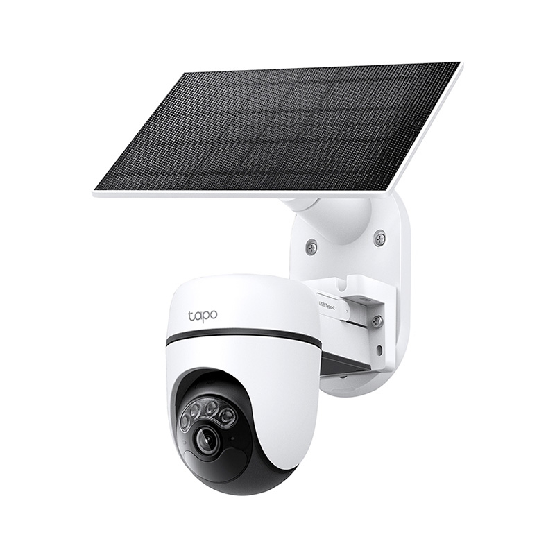 Camera De Surveillance Tapo Tc90 + Panneau Solaire