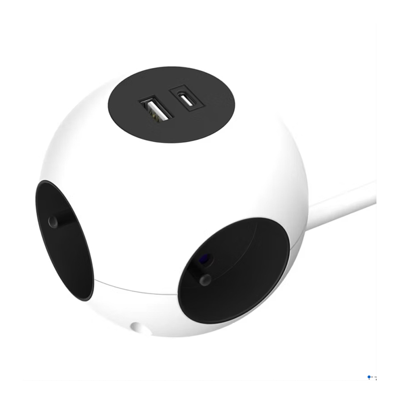 Multiprise Quarx 4 Prises + Ubs A Et C, Cable 3M