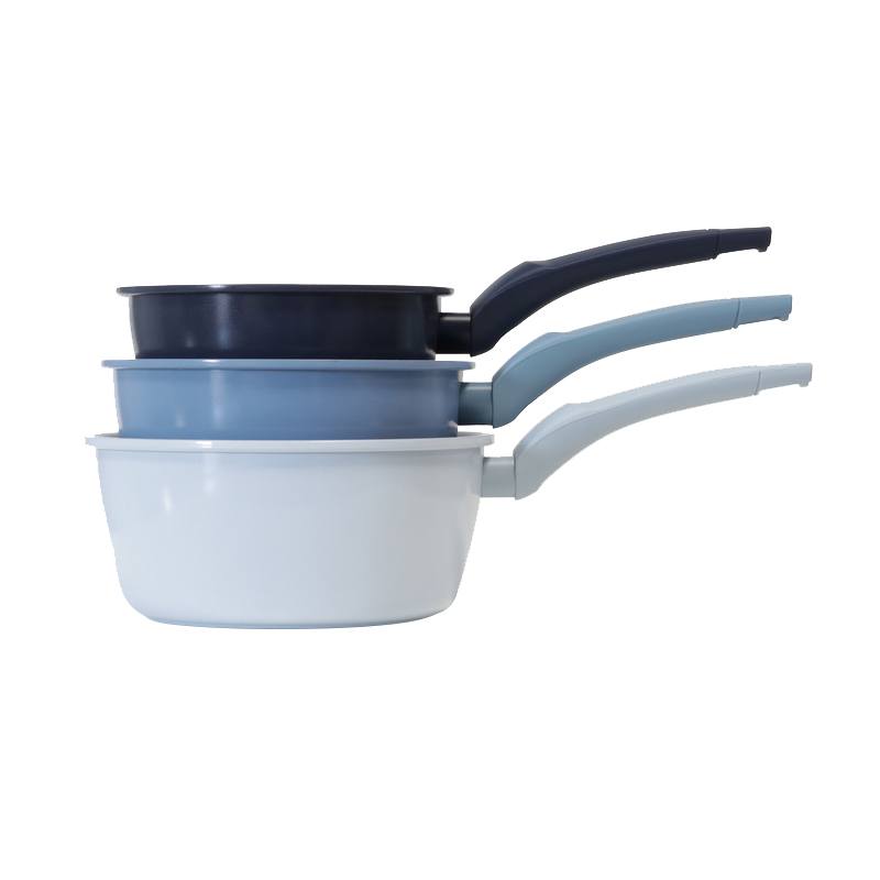 Electrodepot Lot De Casseroles 16 18 20 Cm Carbonsteel