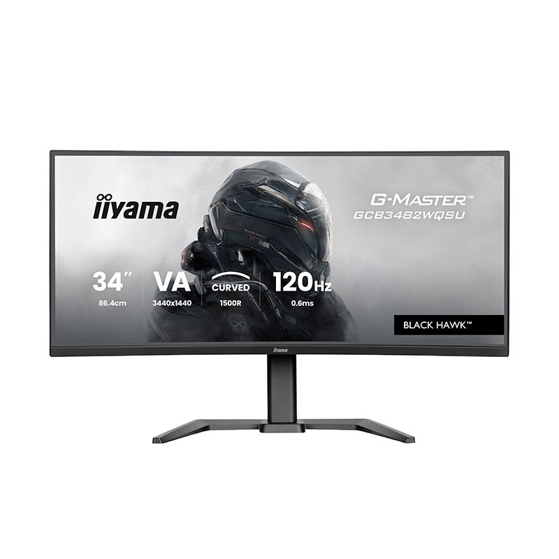 Ecran PC Gamer 34" Iiyama Va Curved Gcb3482Wqsu-B1/ Ajustable/ 0,2Ms/280Hz