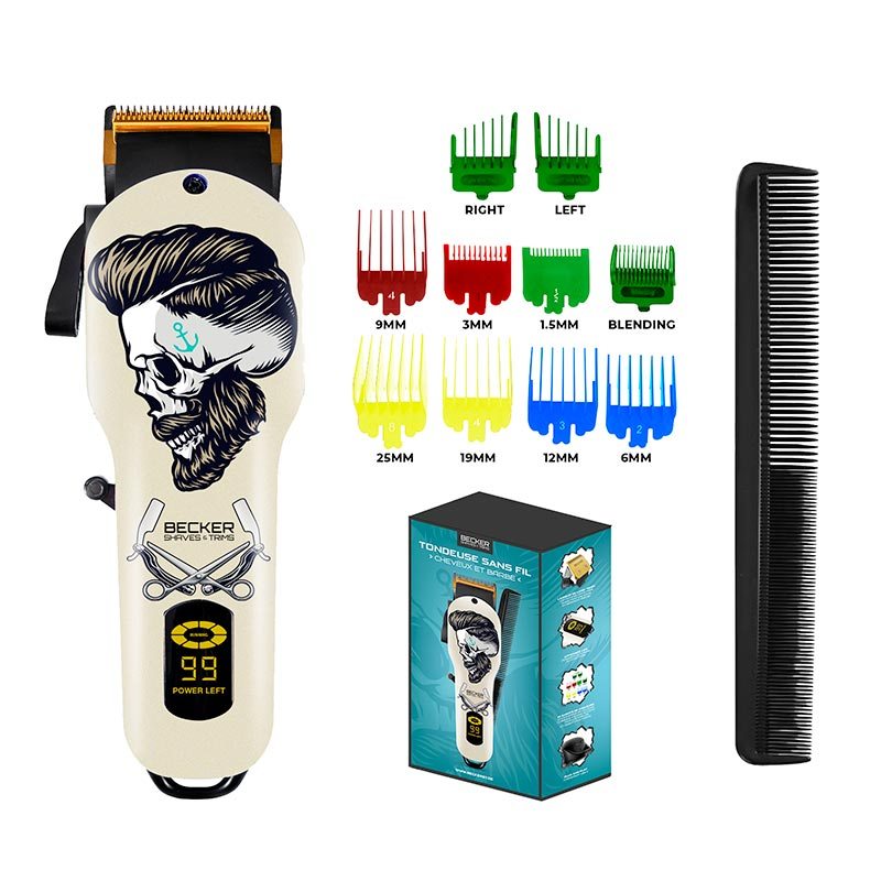 Tondeuse Barbe Becker Sans Fil Hero IV