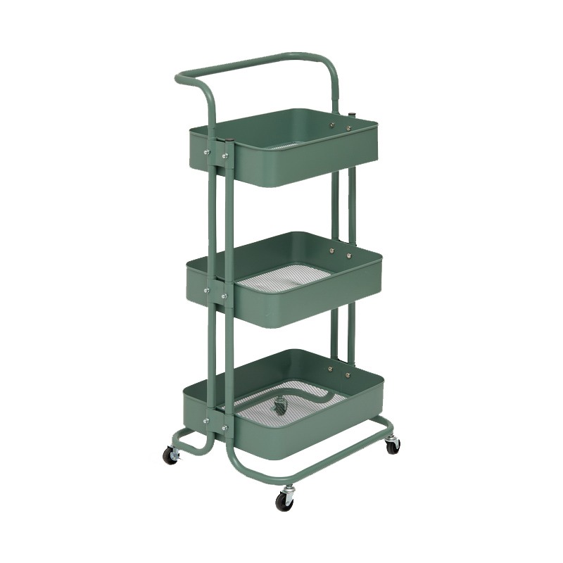 Electrodepot Desserte Metal 3 Niveaux Coloris Vert