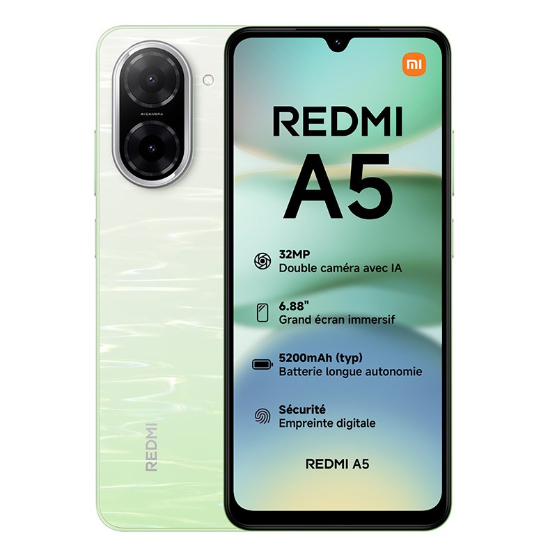 Smartphone Xiaomi Redmi A5 64go Or