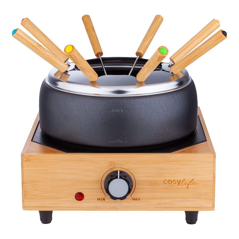 Fondue Cosylife Cos-Fd-6P Bambou