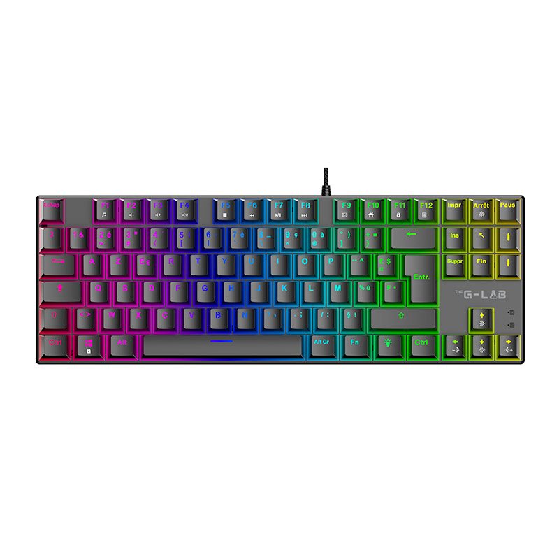 Clavier Mecanique Gamer The G-Lab Mercury Switch Rouge