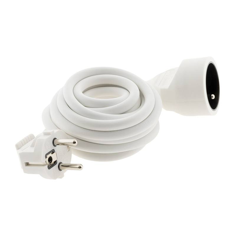Rallonge Zenitech 16a 3m Blanche