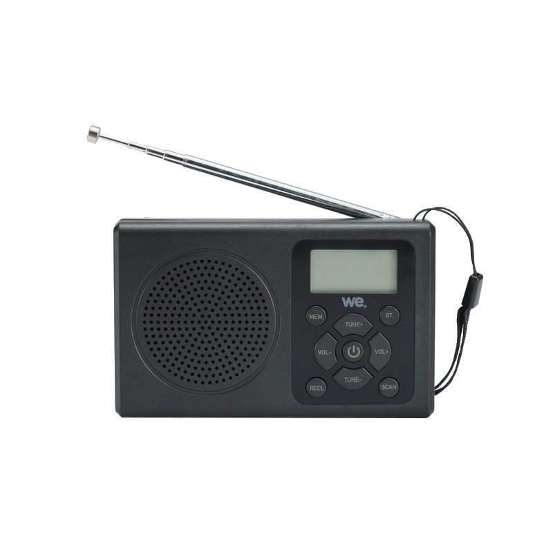 Acheter Radio À Pile We Weradpilbl Noire Bon état - 10,98 € Radio À Pile We Weradpilbl Noire Bon état - reconditionné disponible sur Electro Depot