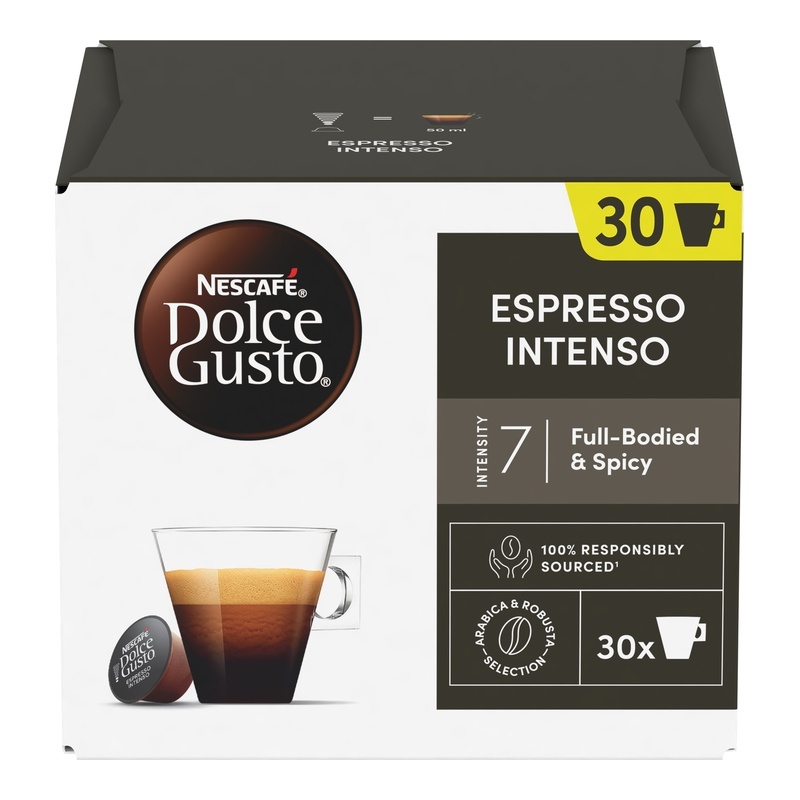 Dosettes Dolce Gusto Espresso Intenso X30