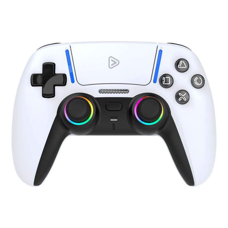 Manette PS5 Onlan Sas Fil Blanche