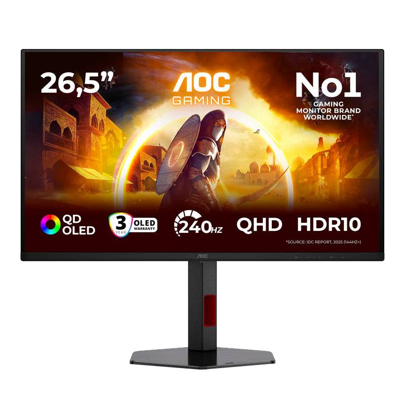 Ecran Pc Aoc 27'' Oled Q27g4zdr-240hz/0,03ms