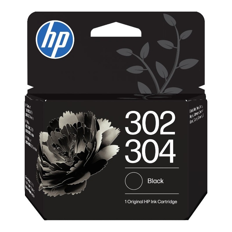 Cartouche D'Encre HP 302/304 Noir Authentique