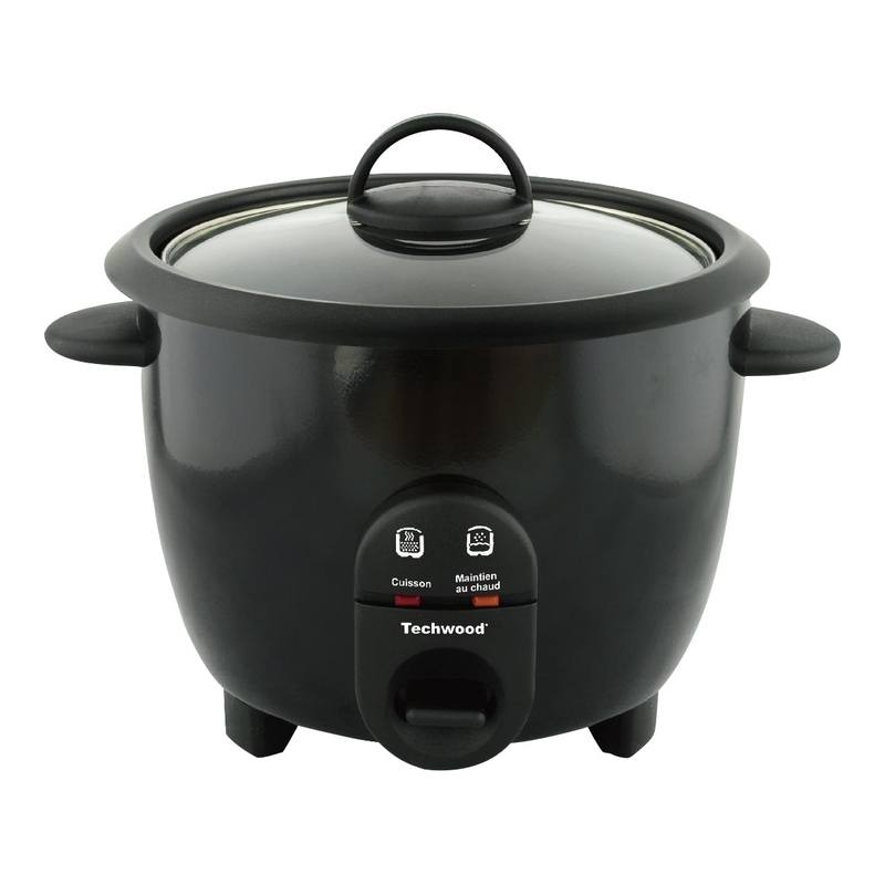 Techwood Tcr-106 - Cuiseur Ã Riz - 1 Litre - 400 Watt - Noir