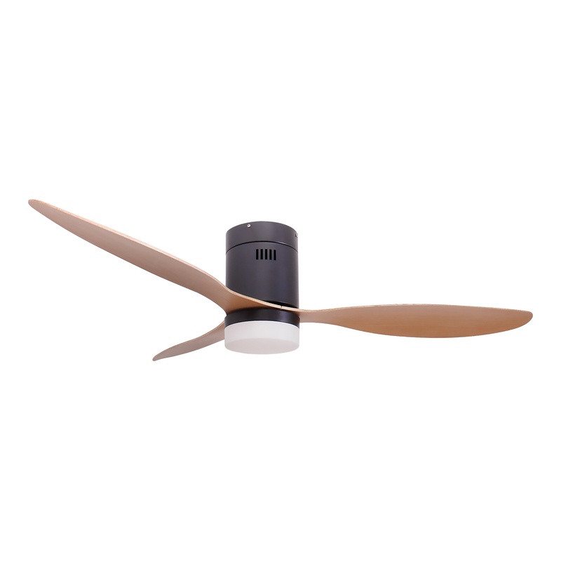 Ventilateur De Plafond Jocca Noir Avec Lumiere