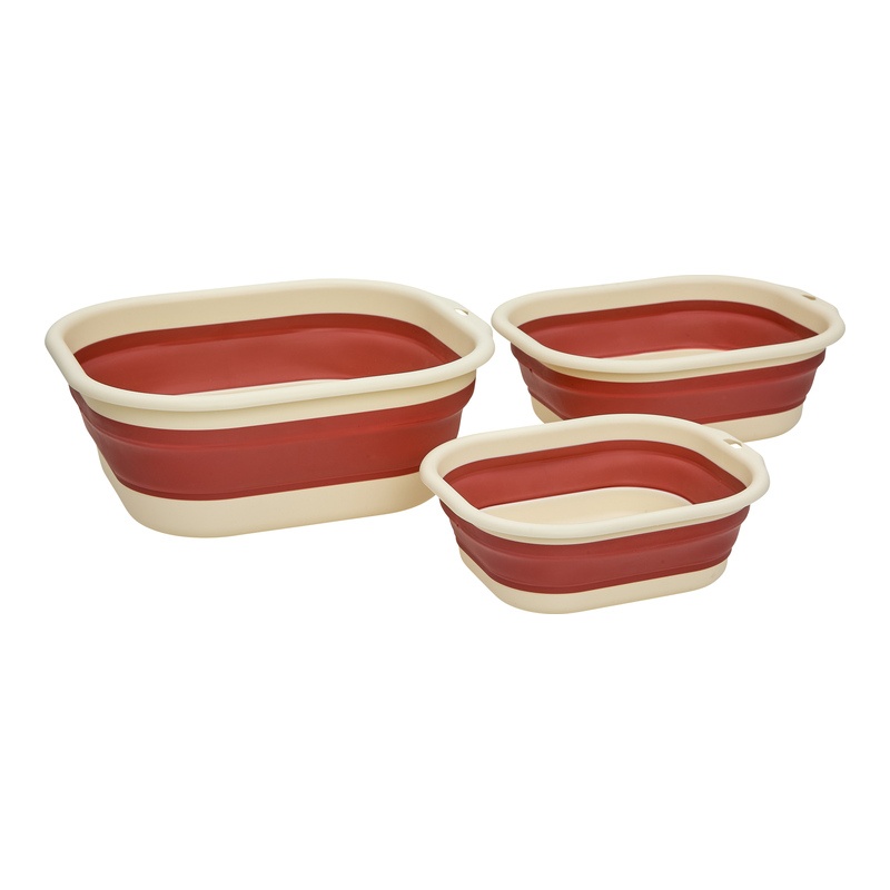 Bassine Lot De 3 Retractables 3 5 10