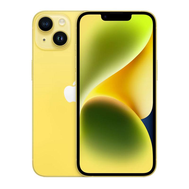 Apple Iphone 14 256go Jaune Reconditionne Grade A+ Batterie Neuve