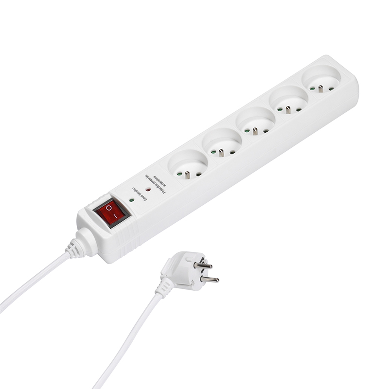 Electro Depot Multiprise 5 Prises Avec Parafoudre