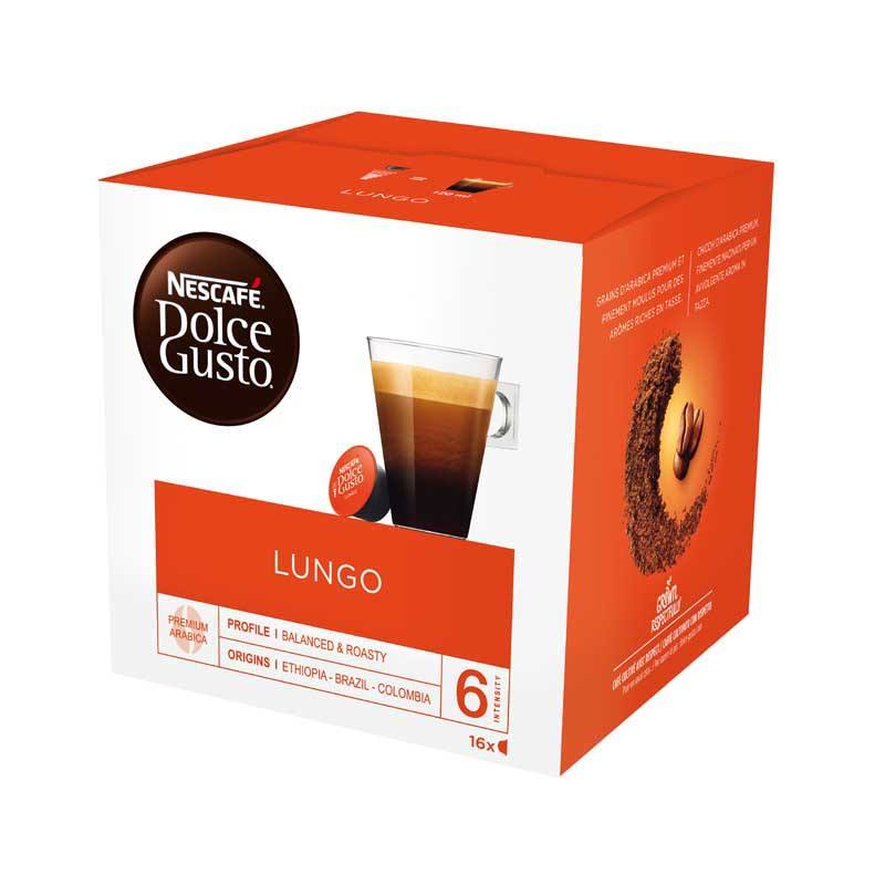 Dosettes Cafe Dolce Gusto Lungo