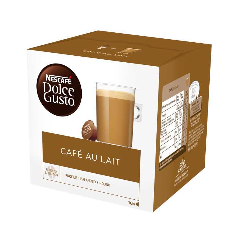 Dosettes Cafe Dolce Gusto Cafe Au Lait