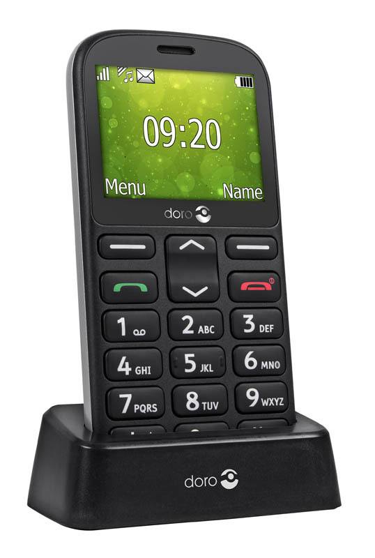 Mobile Senior Doro 1350 Noir