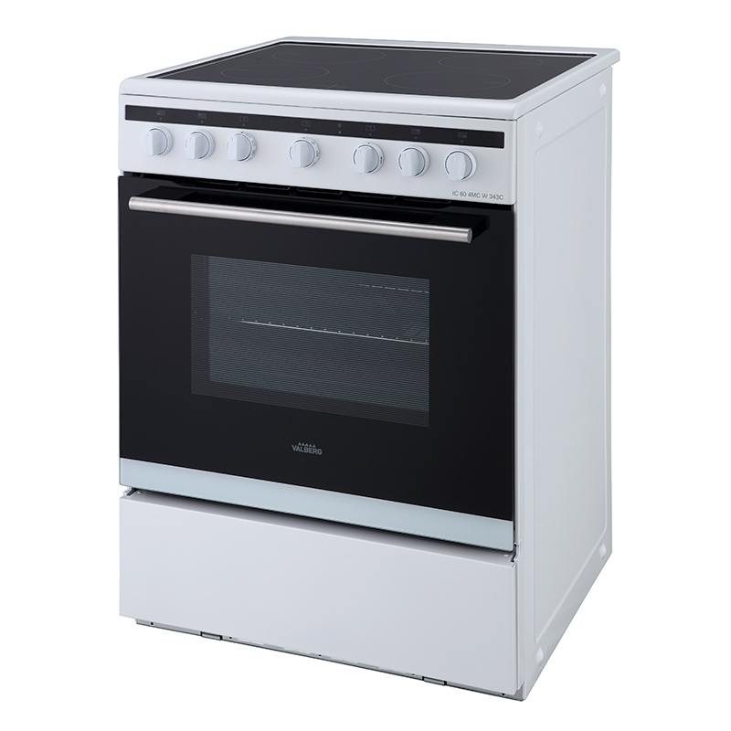 Cuisinière Induction Valberg Ic 60 4mc W 343c