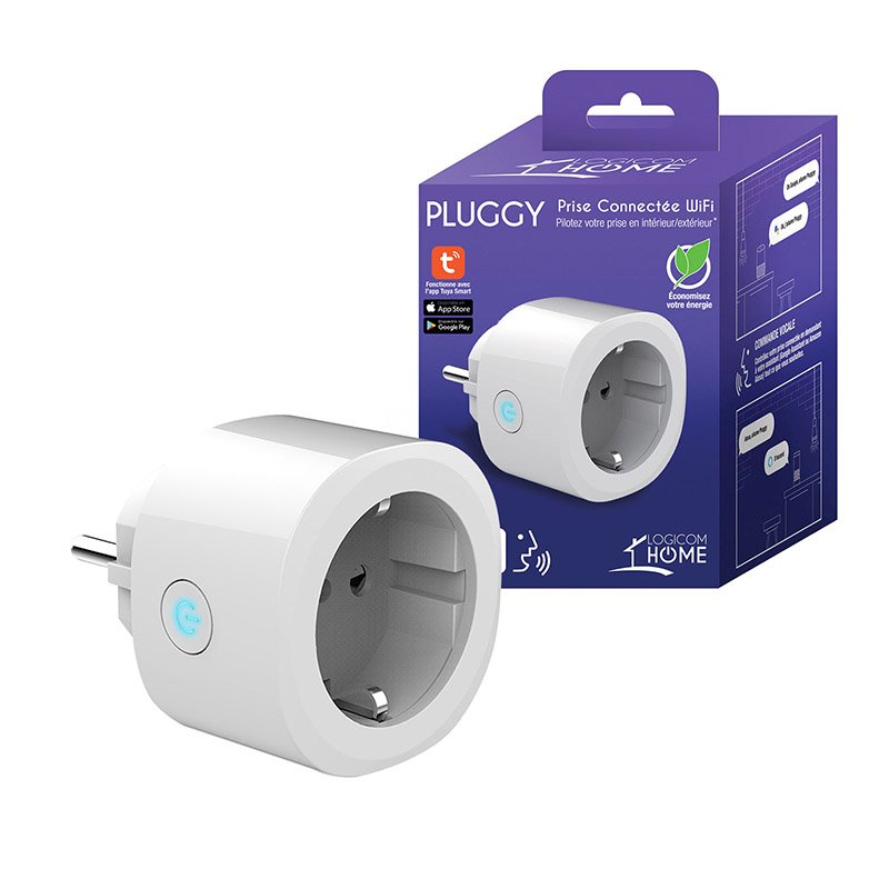 Prise Connectee Wifi Logicom Home Pluggy