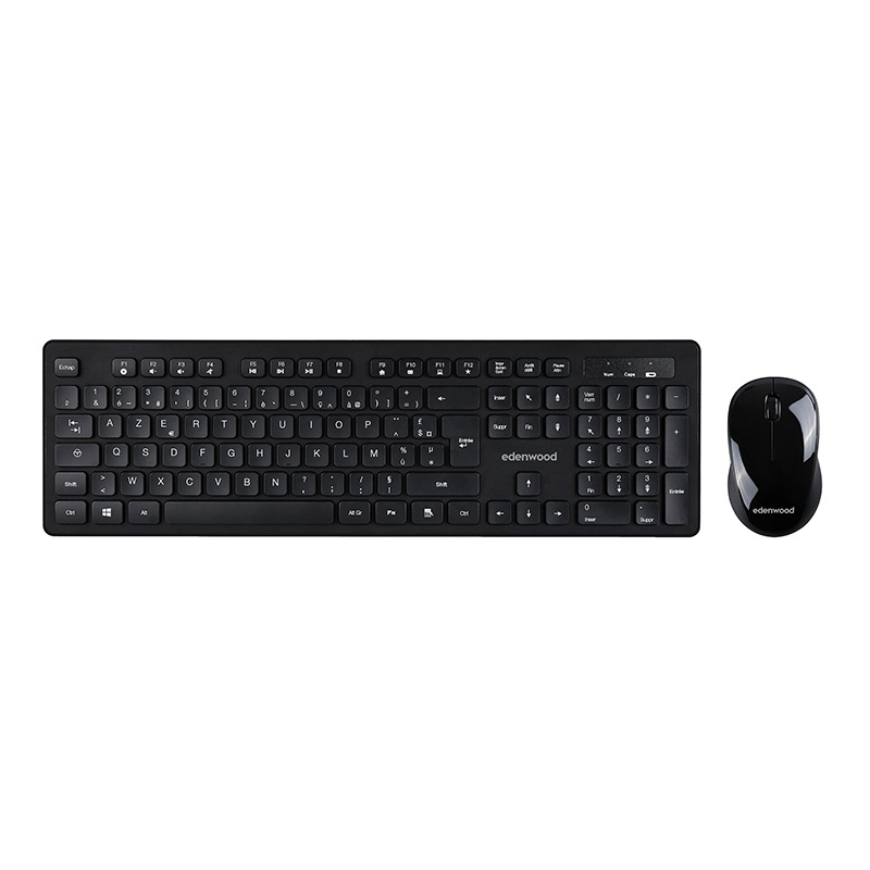 Clavier Souris Sans Fil Edenwood Cwl01