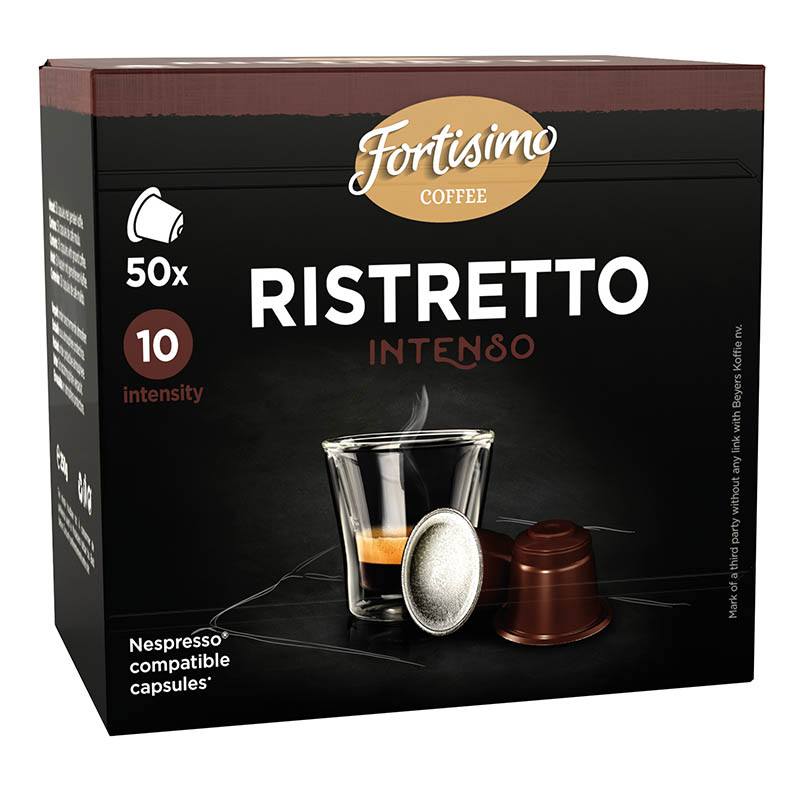 Capsule Fortissimo Ristretto Intenso X50