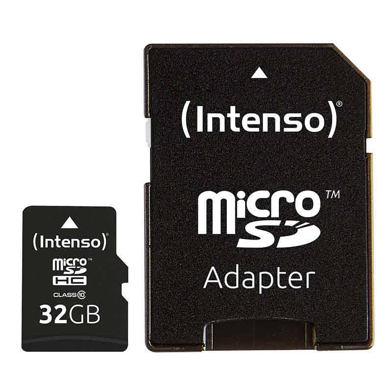 Carte Micro Sd Intenso 32go + Adaptateur Sd