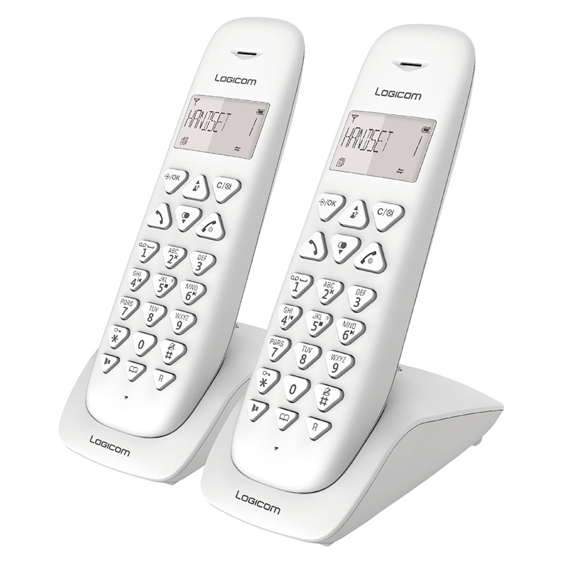 Téléphone Duo Avec Répondeur Vega255t Duo Blanc